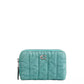 Denim Essential Zip Around Card Case Wallet