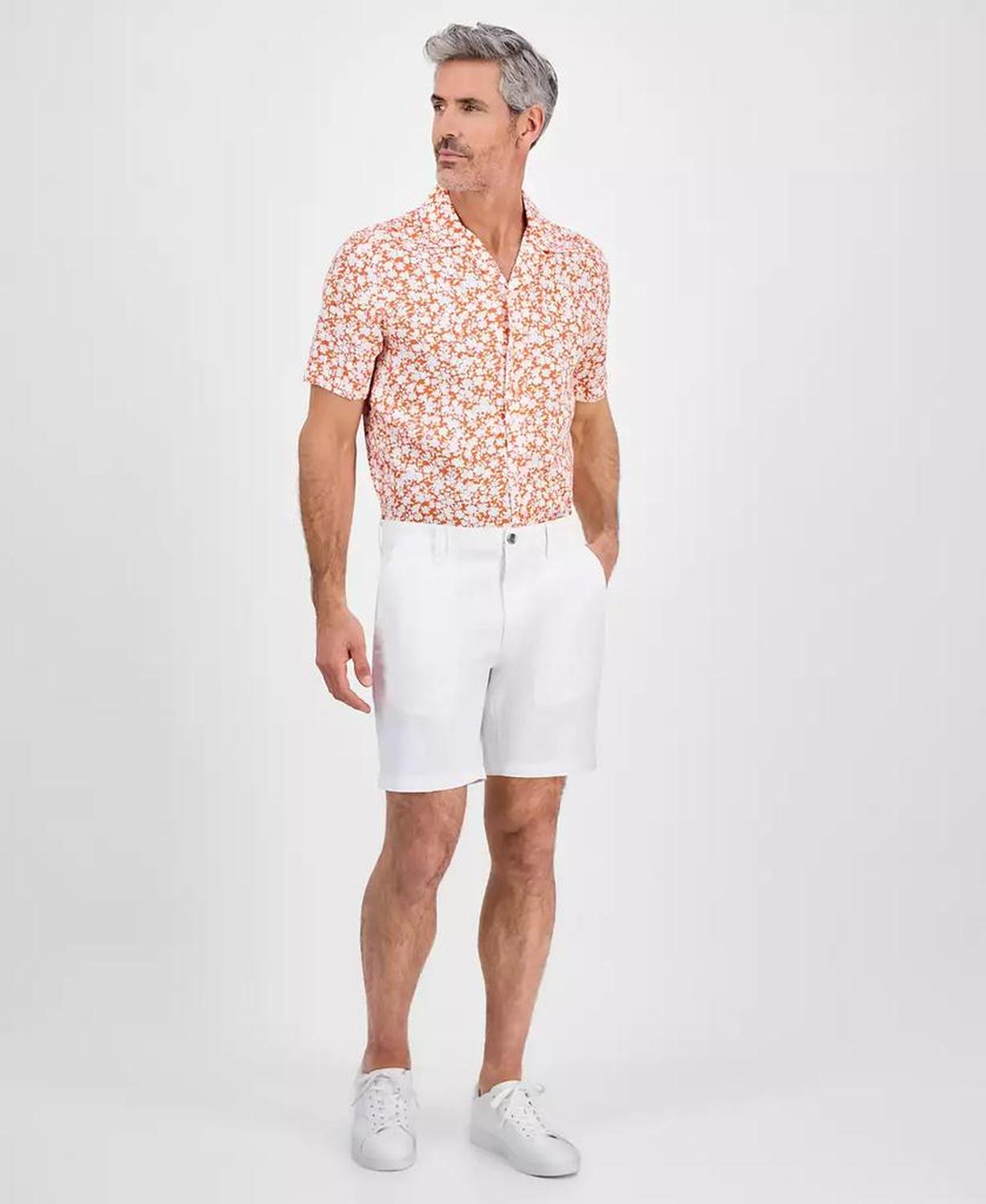 Men's Signature Stretch-Cotton Shorts