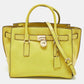 Michael Kors Lime Leather Hamilton Tote