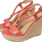 Annie Sandals  Dahlia Leather Platform Espadrille ZPO3813