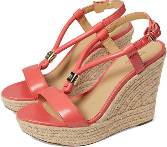Annie Sandals  Dahlia Leather Platform Espadrille ZPO3813