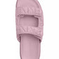 Women's Sculpted C Quilted Washed Denim Double Band Sandals