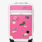 Small Embellished Signature Logo Suitcase