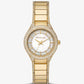 Mini Sylvia Pavé Gold-Tone Watch