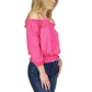 Women's Smocked Off-The-Shoulder Top