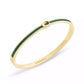 Gold Plated Hinged Bangle Bracelets