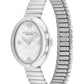 Women's Sammy Silver Tone Stainless Steel Stretch Bracelet Watch, 22.5mm