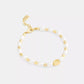 Pearls And Beads Linear Bracelet