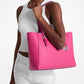 Charlotte Large Leather and Signature Logo 3-in-1 Tote Bag