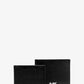 Rivington Crocodile Embossed Leather Wallet with Passcase
