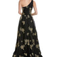 Marchesa Notte One-Shoulder Heavy Duchess Satin Gown
