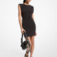 Stretch Viscose Mini Dress