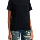 Women's T-Shirt With Patch Logo Design