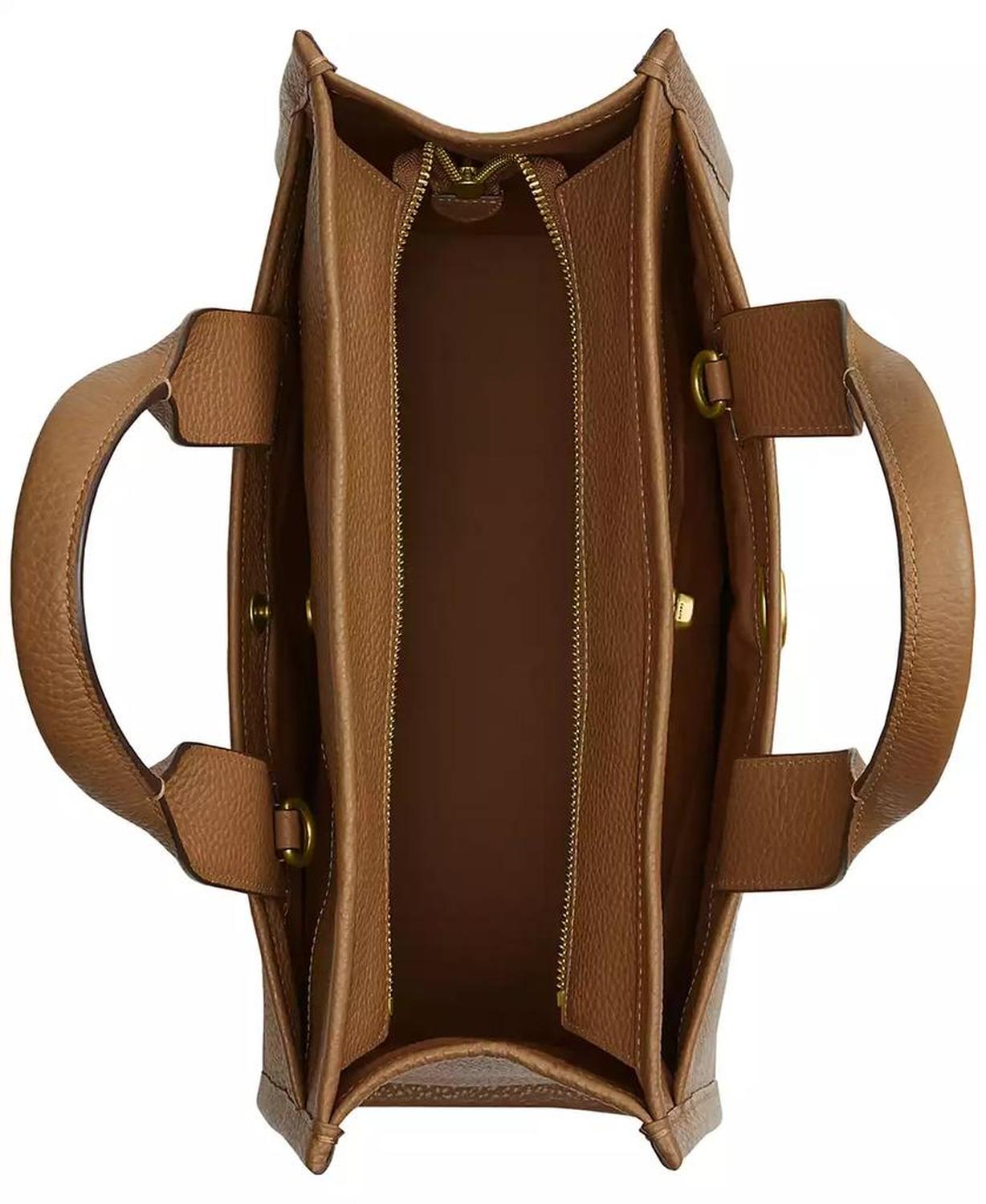 Medium Bubble Leather Cargo Tote Bag