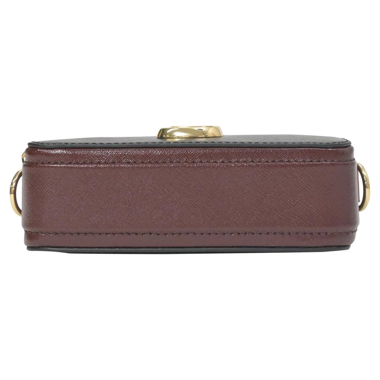 Marc Jacobs Snapshot Shoulder Bag In Black Leather