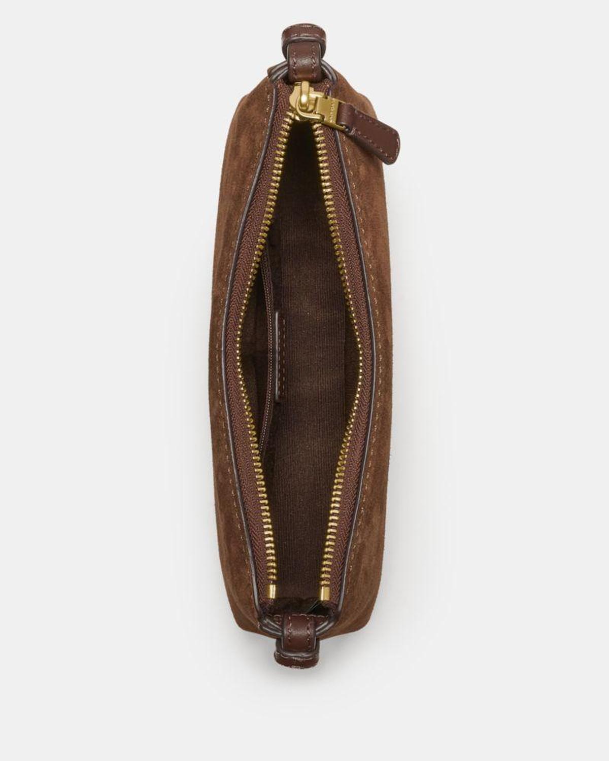 Loop Suede Crossbody