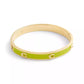 Signature C Enamel Bangle Bracelet