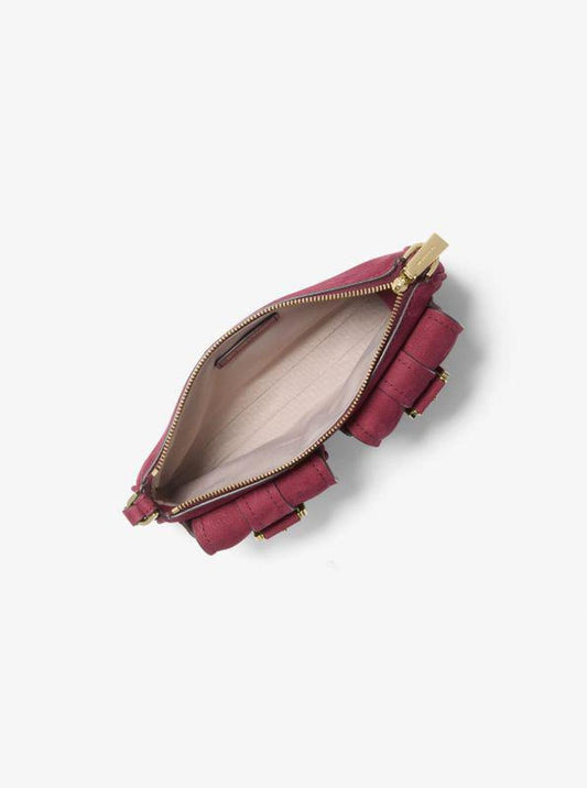 Zoe Small Suede Convertible Pochette