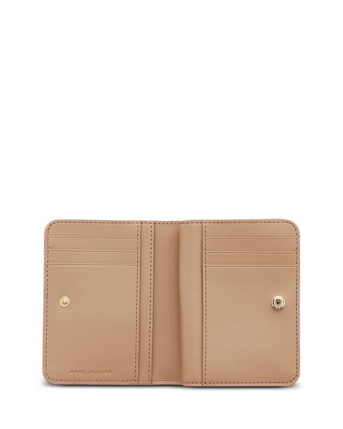The Compact Pebbled Leather Wallet