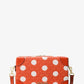 Jeanie Small Polka Dot Signature Logo Trunk Crossbody Bag
