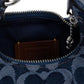 Coach Jonie Logo Printed Denim Crossbody Bag