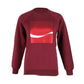 Marc Jacobs Coca-Cola Motif Sweatshirt in Burgundy Tencel