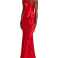 Mikado Silk-Blend Gown