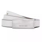 Micheal Kors Women's Plaque Leather Belt
