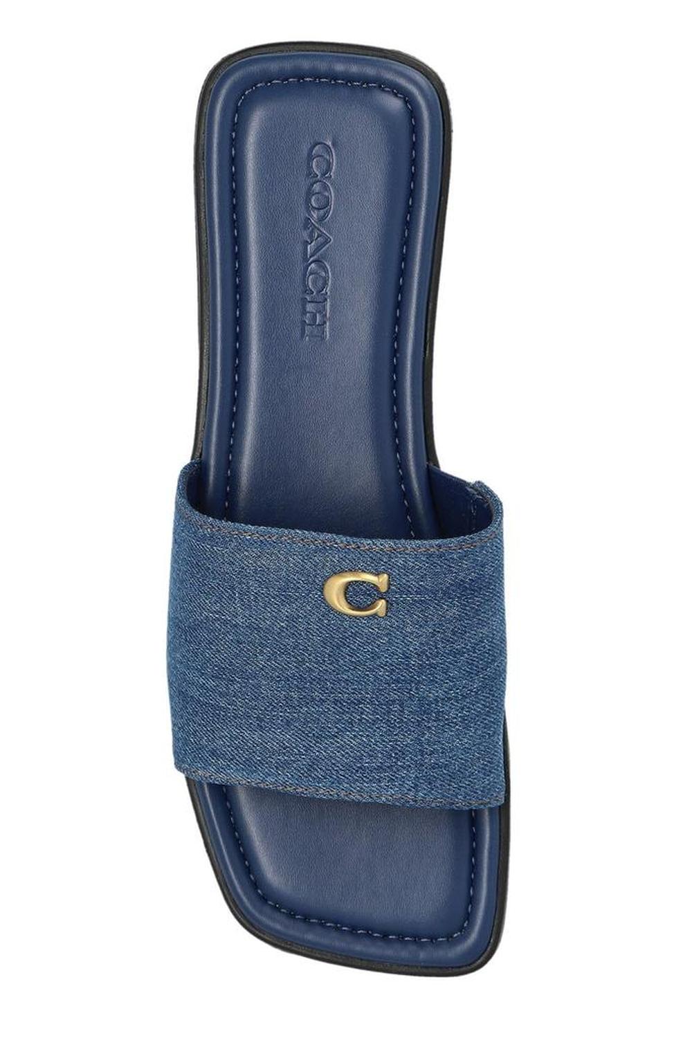 Coach Florence Denim Slides