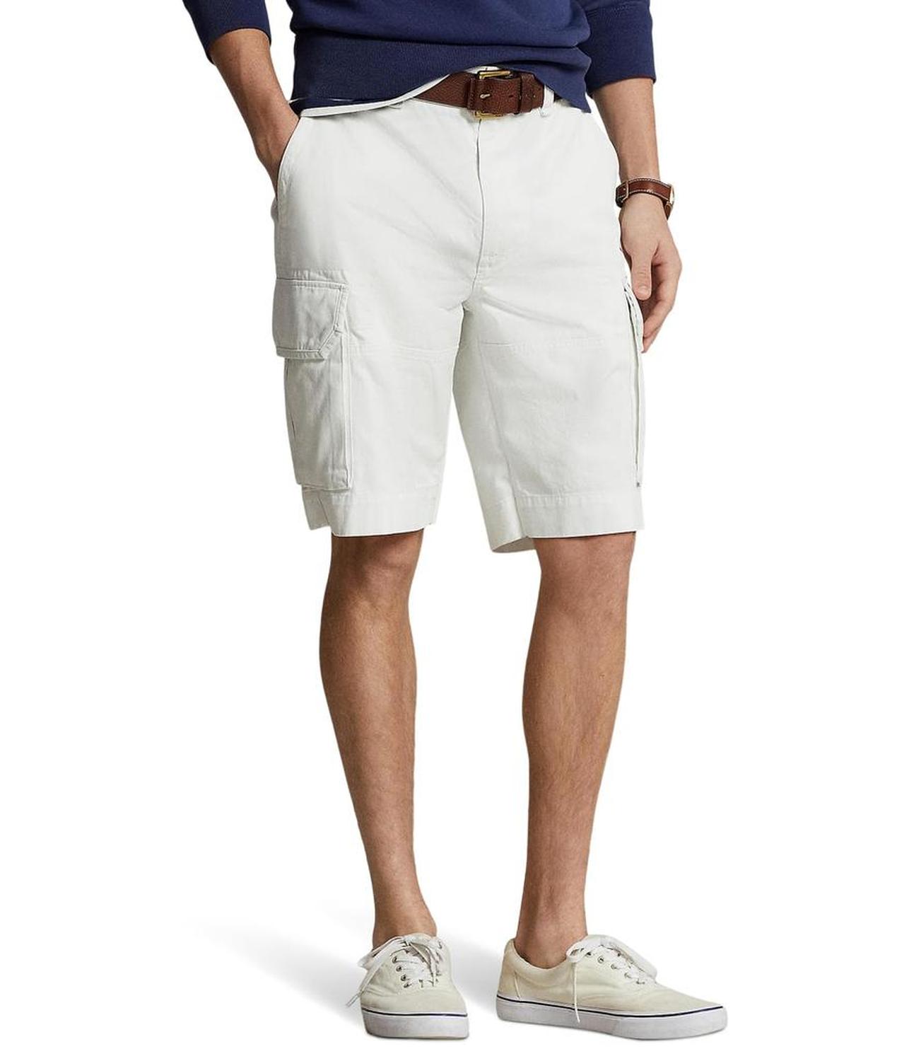 10.5-Inch Relaxed Fit Twill Cargo Shorts
