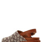 Coach Sculpted C Platform Clogs