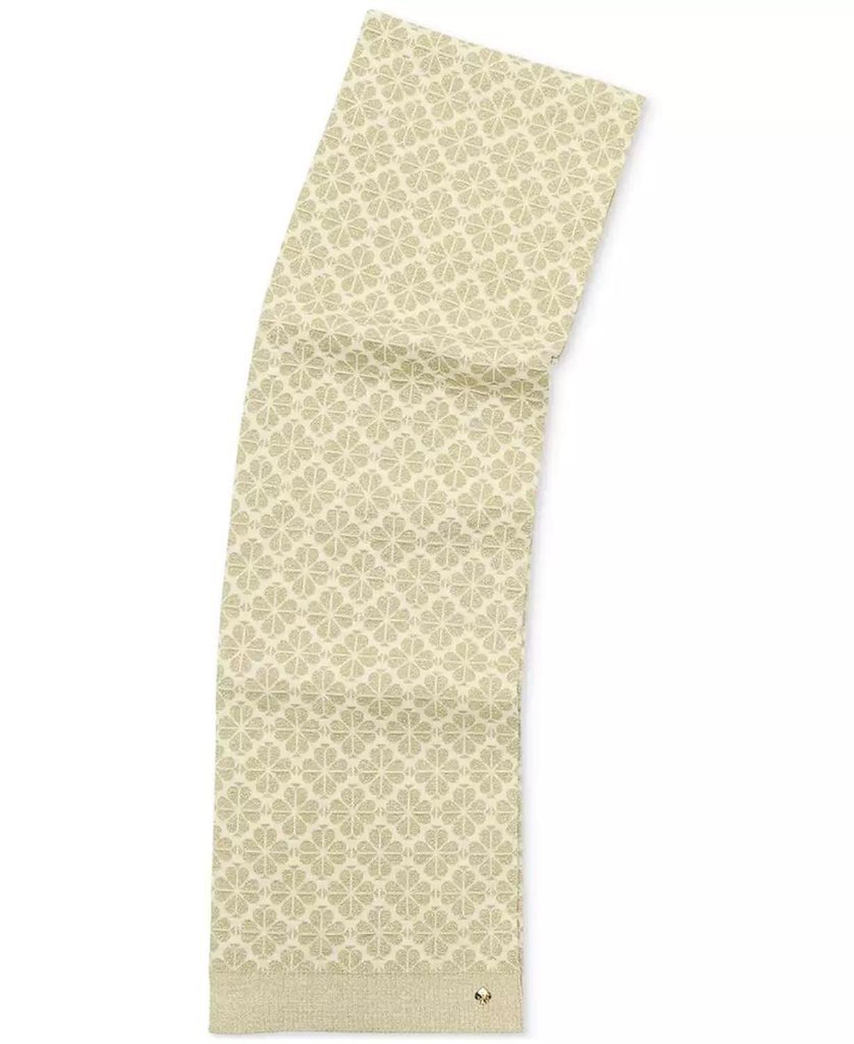 Spade Flower Tonal Scarf