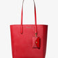 Vincent Large Saffiano Leather Tote Bag With Card Case