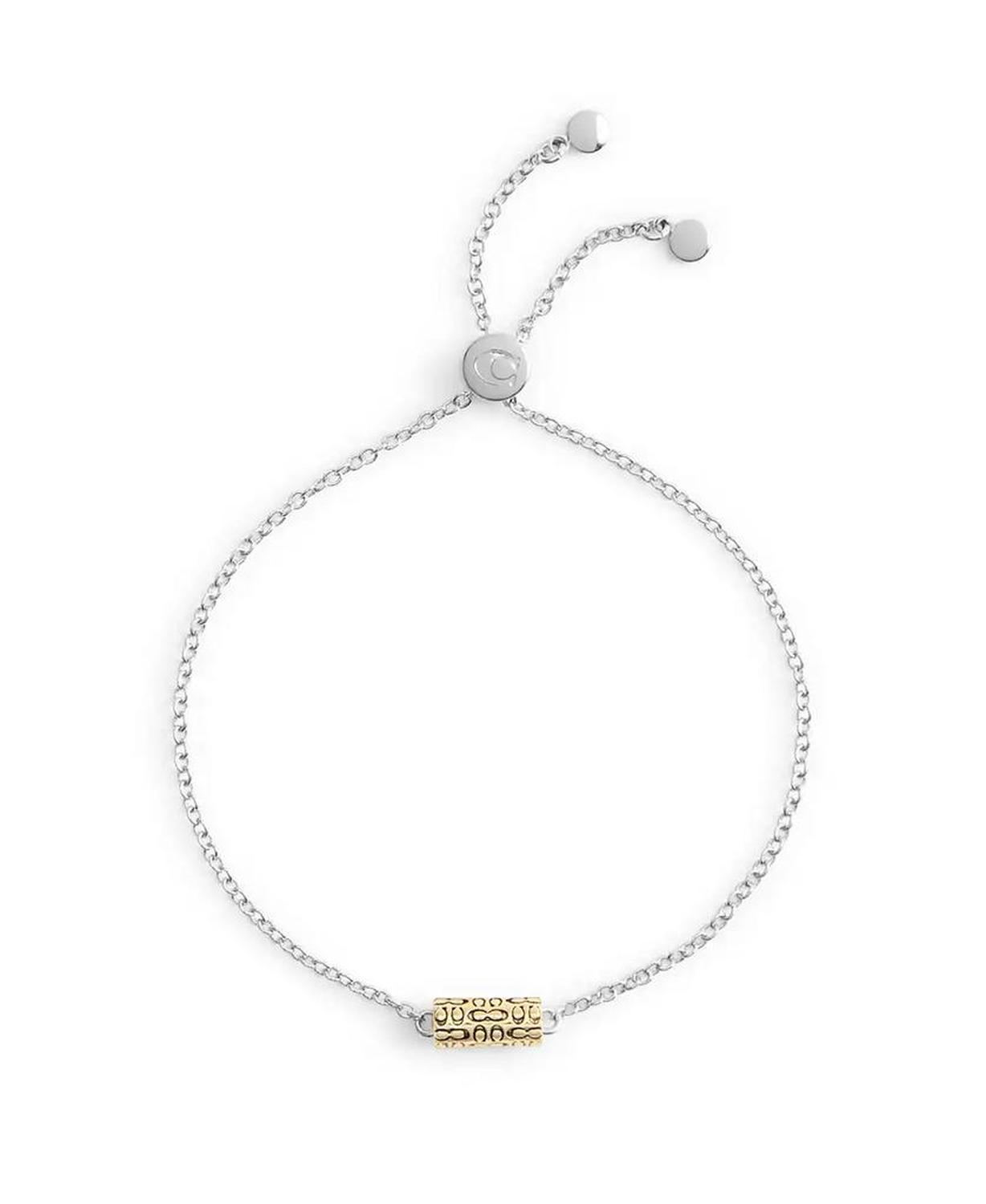 Signature Quilted Tube Slider Bracelet