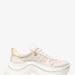 Arla Leather and Suede Trainer