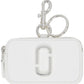 White 'The Nano Snapshot Charm' Coin Pouch
