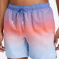 Men's Color Gradient Swim Trunks