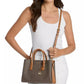 Ruthie Logo-Print Satchel