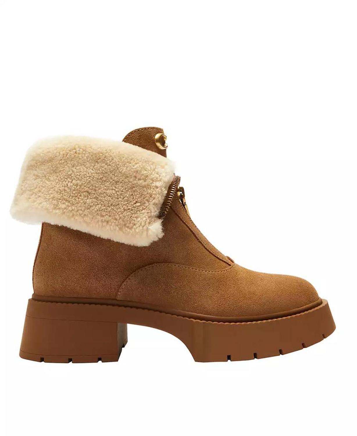 Women's Leah Platform Front Zip Booties