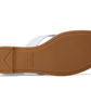 Spade Flower Smooth Leather Flip Flop