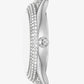 Mini Sylvia Pavé Silver-Tone Watch
