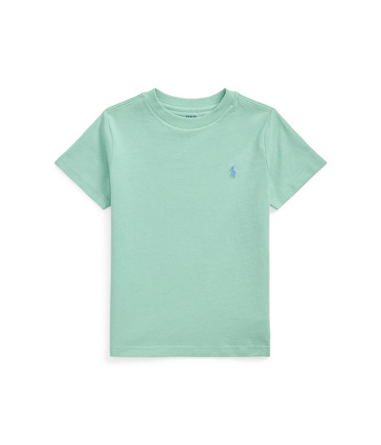 Cotton Jersey Crewneck Tee (Toddler/Little Kid)