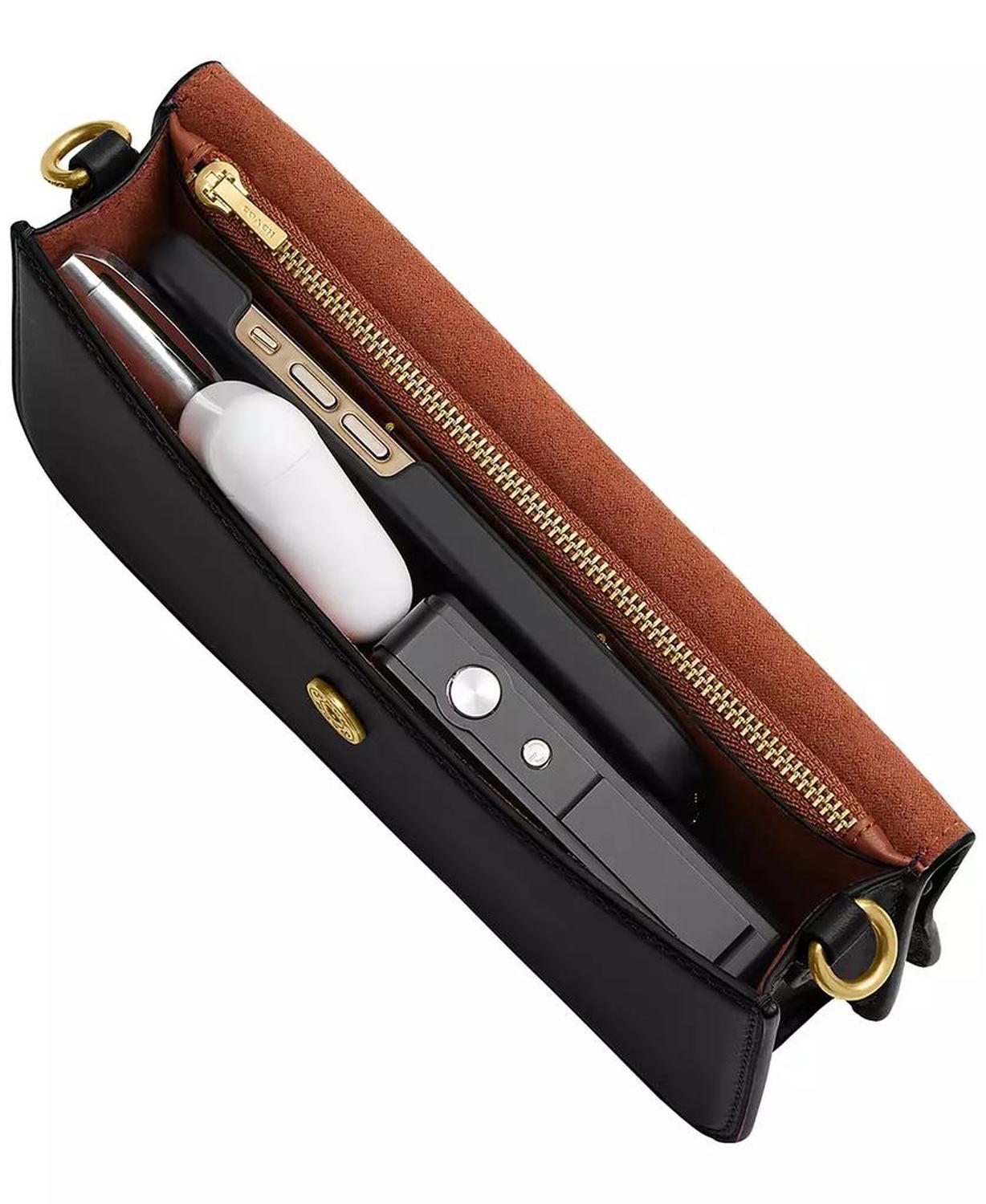 Elora Small Leather Top Handle Shoulder Bag