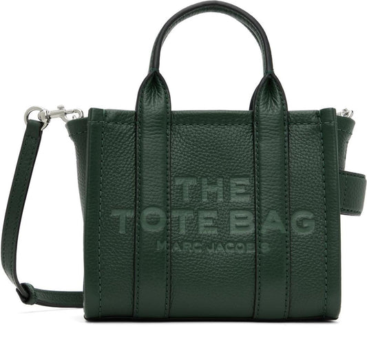 Khaki 'The Leather Crossbody' Tote