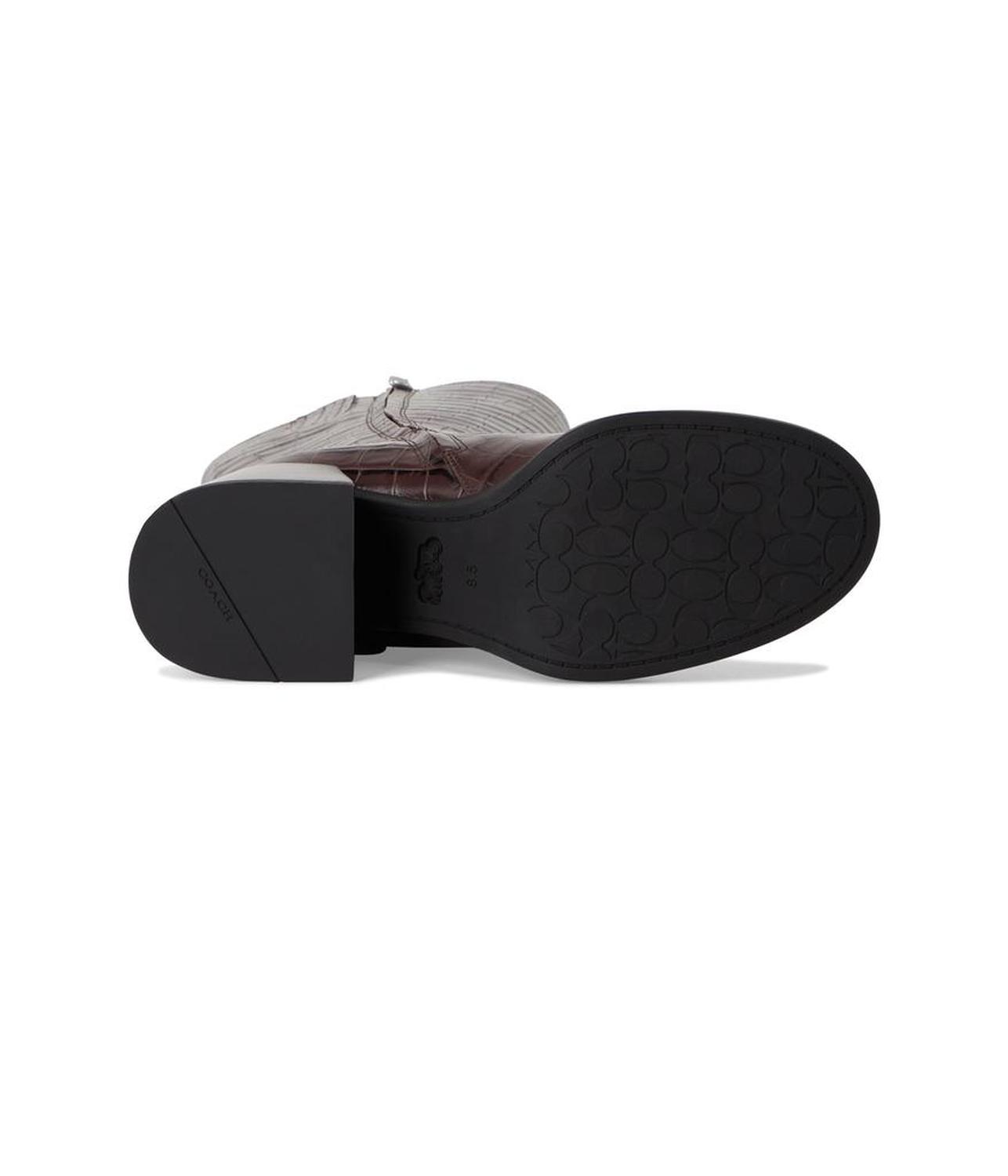 Natasha Embossed Croc Boot