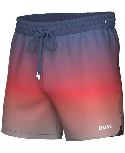 Men's Color Gradient Swim Trunks