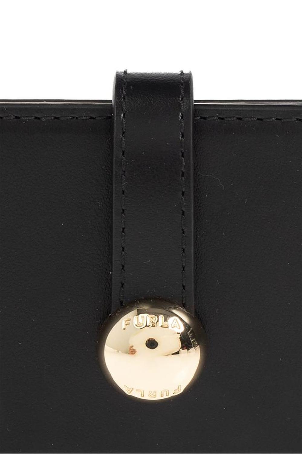 Furla Logo-Engraved Card Case