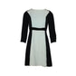 Marc by Marc Jacobs Avery Color Block Dress in Black Silk