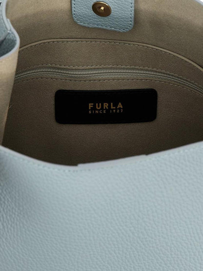 Furla Nuvola Logo Printed Small Shoulder Bag