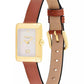 Women's Mara Saddle Leather Strap Watch, 19 x 26mm